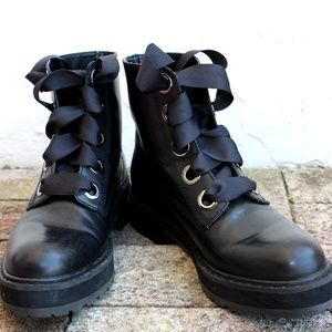 Zara Woman Platform Boots